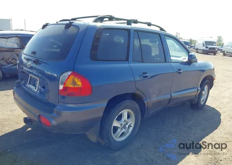 2001 Hyundai Santa Fe 2.7L V6 Gls/2.7L V6 Lx from USA, damaged, VIN KM8SC83D91U094513